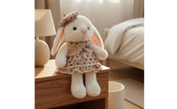 Hat Bunny Doll Birthday Gift Stuffed Hare Toy Soft and Cuddly Bunny Stuffed Animal for Playful Moments