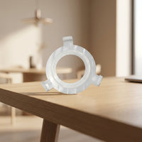 E27 to E14 Adapter for DIY Lighting Projects, Large Lampshade Converter with Inner Band, Single Light Fixture Adapter for Household Lighting