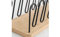 Wood Base Cap Display Stand Easy to Organize Baseball Cap Stand Shape Retaining Hat Storage Rack Space Saving for Wardrobe, Closet