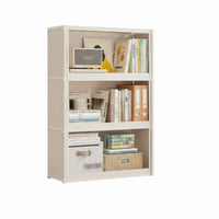 Dustproof Enclosed Bookcase Large Capacity Bookshelf with Transparent Doors Space Saving Display Cabinet with Clear Doors Sturdy Construction for Students, Book Lovers, Dorm Room, Bedroom, Home Office, Hallway