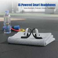 AI Smart Open-Ear Earphones, Sport, Comfortable Fit, Voice Assistant, Multi-Scene, Random Color