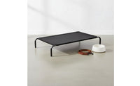 Elevated the Ground Raised Metal Frame Pet Bed Year-Round Use Metal Frame Dog Bed Easy to Clean for Large Dogs, Indoor, Living Room, Bedroom