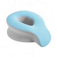 Contoured Prone Massage Pillow Breathable Memory Foam Face Pillow Hollow Center Massage Face Cradle