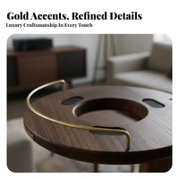 Hidden Cable Management Wooden Speaker Stand Real Wood Construction Floor Speaker Stand Sturdy & Stable Audio Equipment Accessory Vibration Reduction for High-Fidelity Enthusiasts, Audiophiles, Living Room, Home Office, Study, Bedroom