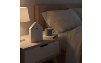 House-Shaped Ambient Sound Machine Compact Ambient Sound Box Minimalist Sound Machine with Hanging Hole Portable for Adults, Baby, Bedroom, Office, Travel