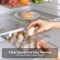 Fridge Organizer Drawer Maximizes Vertical Space for Produce
