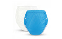 Side-Open Waterproof Pants with Snaps Reusable Care Pants Washable Adult Diaper Cover Leakproof for Adults, Patients, Women, Travel