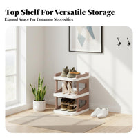 Multi-Layer Shoe Rack Water-Resistant-Resistant Multi-Tier Shoe Rack Easy Assembly for Students, Homeowners, Dorm Room, Entryway, Hallway