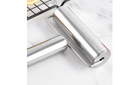 Stainless Steel Rolling Pin Sturdy Metal Pastry Roller Lightweight