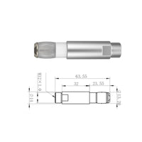 Precision Threading Air Bladder Clamp Double Seal Expanding Collet Aluminum Alloy Body Industrial Equipment Anti-Corrosion for Automation Technicians, Robotics Builders