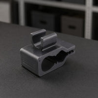 14 Pieces Two-Slot Golf Bag Clip Molded Plastic Golf Club Clip Black