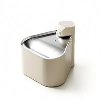 Easy to Clean Stainless Steel Cat Water Fountain Fresh Cat Water Fountain Compact Filtered for Cats, Home, Floor