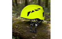 Shock Absorbing Climbing Helmet Ventilated Mountaineering Helmet Adjustable Safeguarding for Rescue
