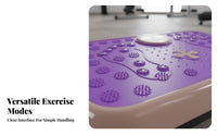Shaking Base Exercise Machine Adjustable Speed Levels Whole Body Vibration Machine Anti-Slip Surface Vibrating Exercise Plate for Men, Small Areas