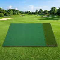 Golf mat garden 1.2x1.5m, precision hitting mat for beginners with guide lines, indoor & outdoor EVA base, green grass surface
