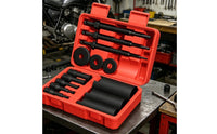 14 Pieces Internal Bearing Removal Kit Tailored Compartments Inner Inner Housing Bearing Puller High Hardness for Car Repair