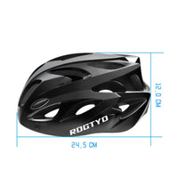 Adjustable Cycle Helmet with Tail Light Vented Bike Helmet with Visor Cooling Lightweight for Children, Adolescents