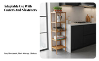 Space-Saving Multi-Tier Standing Shelf High Load Capacity Storage Rack Heavy-Duty Shelving Unit Slatted Design for DIY Enthusiasts, Homeowners, Kitchen, Balcony, Bathroom, Living Room
