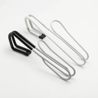 Slim 3-Ball Golf Holder Black and White Snap-on Golf Ball Holder Looped