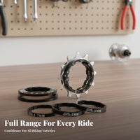 Bike Single Speed Sprocket Lightweight Single Speed Cassette Cog Mountain Bike Flywheel Cog High-Strength Drivetrain Part