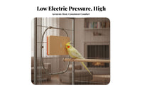 Low Voltage Bird Heat Panel Compact Bird Warming Panel Beige and Orange