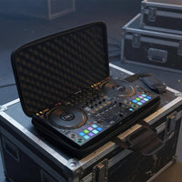 Padded Interior DJ Controller Hard Case Shockproof Hardshell DJ Equipment Bag Waterproof Dustproof for DJs, Music Producers, Gigs