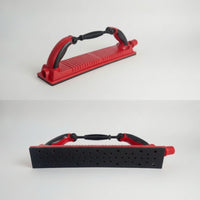 Versatile Sanding Board with Dust Extraction Rectangular Longboard Hand Sanding Block Ergonomic Hand Sander with Handle Lightweight for Woodworkers