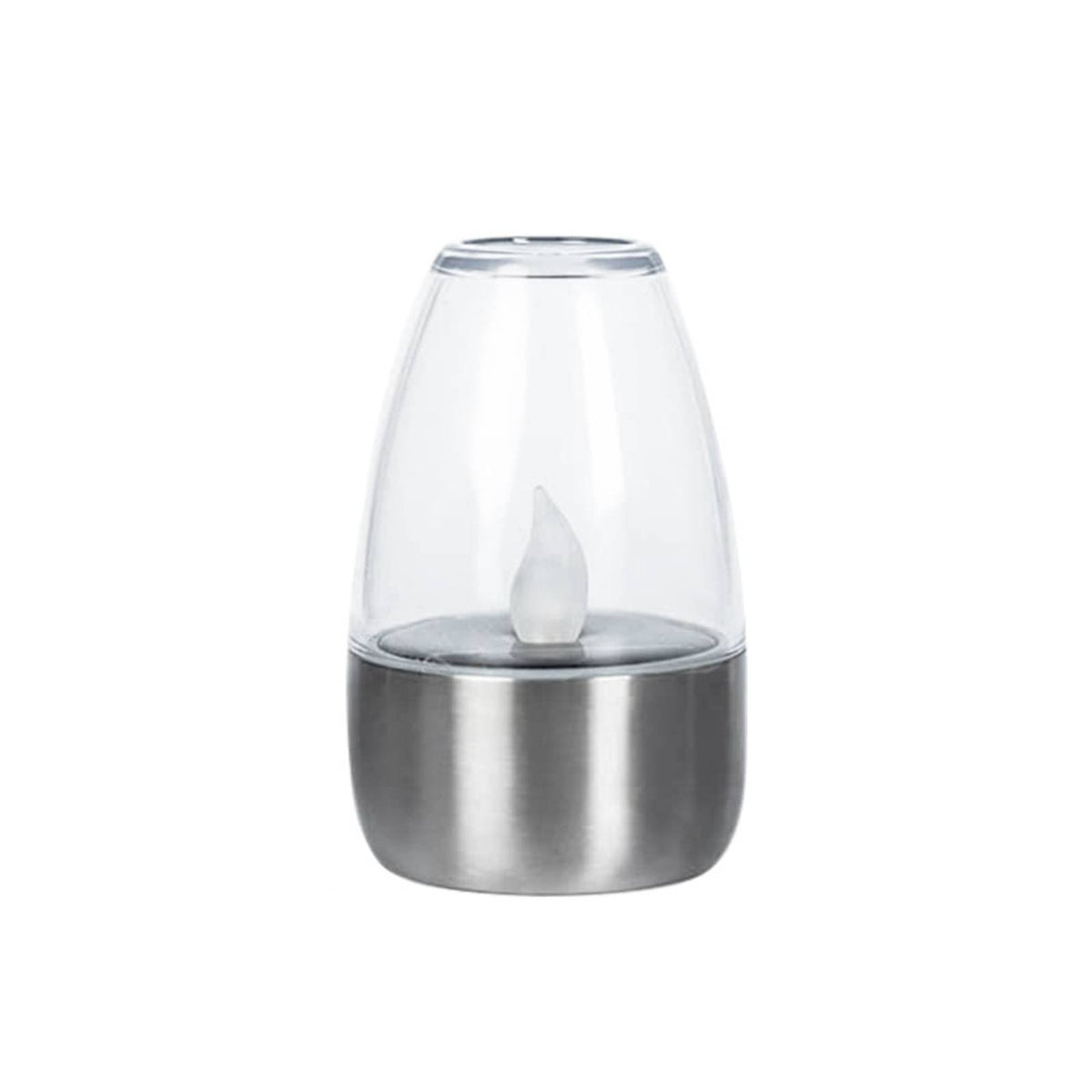 Energy Saving Solar Flickering Candle Light Flameless Solar Powered Candle Light Automatic On/shut off for Pathway, Balcony, Tabletop