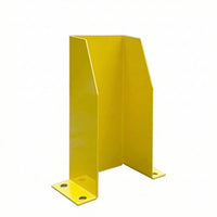 Storage Rack Guard Foot Industrial Warehouse Storage Rack Guard with Mounting Base Impact Resistant Column Protector for Officers