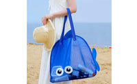 Aquatic-Shaped Mesh Bag Playful Aquatic Shaped Mesh Bag Toy Organizer Breathable Ventilated for Children, Pool, Travel