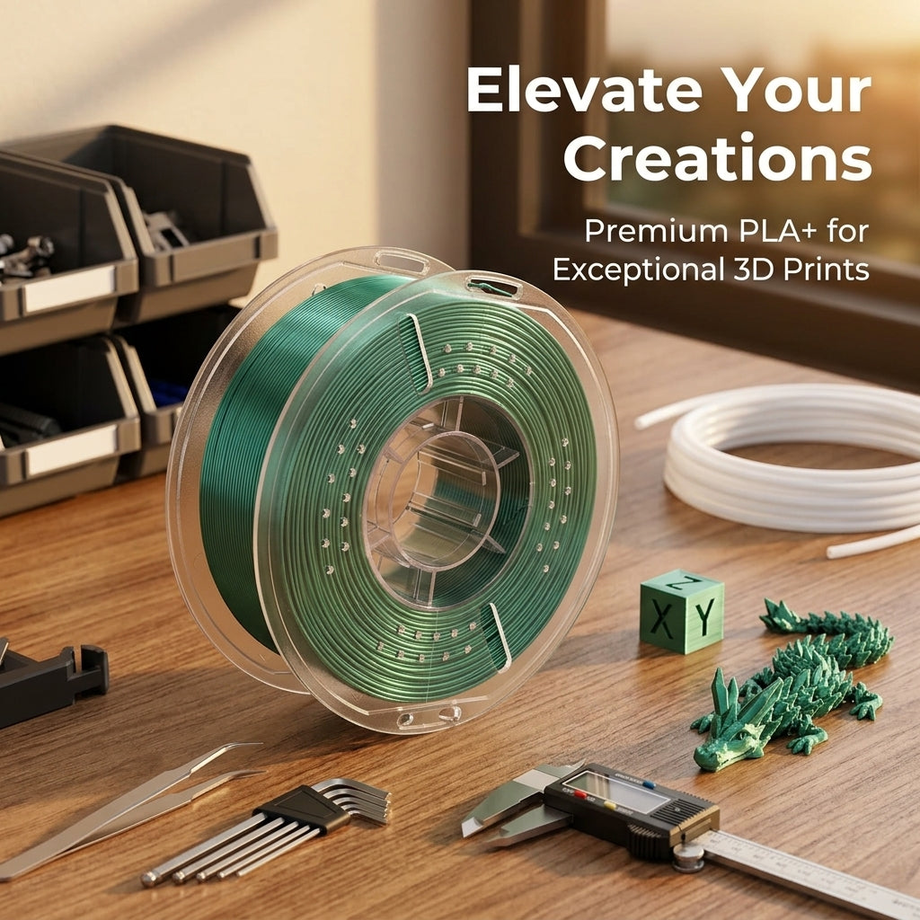 Printer Filament 1.75mm, Enhanced Gradient 1kg Spool for Prototyping and Modeling Finish Hobbyist