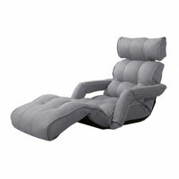 Foldable Design Folding floor Chair Japanese and design Legless floor Chair Adjustable Spinerest Lounge Seat Spine Spinerest for Students, Adults, Readers, Bay seating area, Bedroom, perusing, Living Room