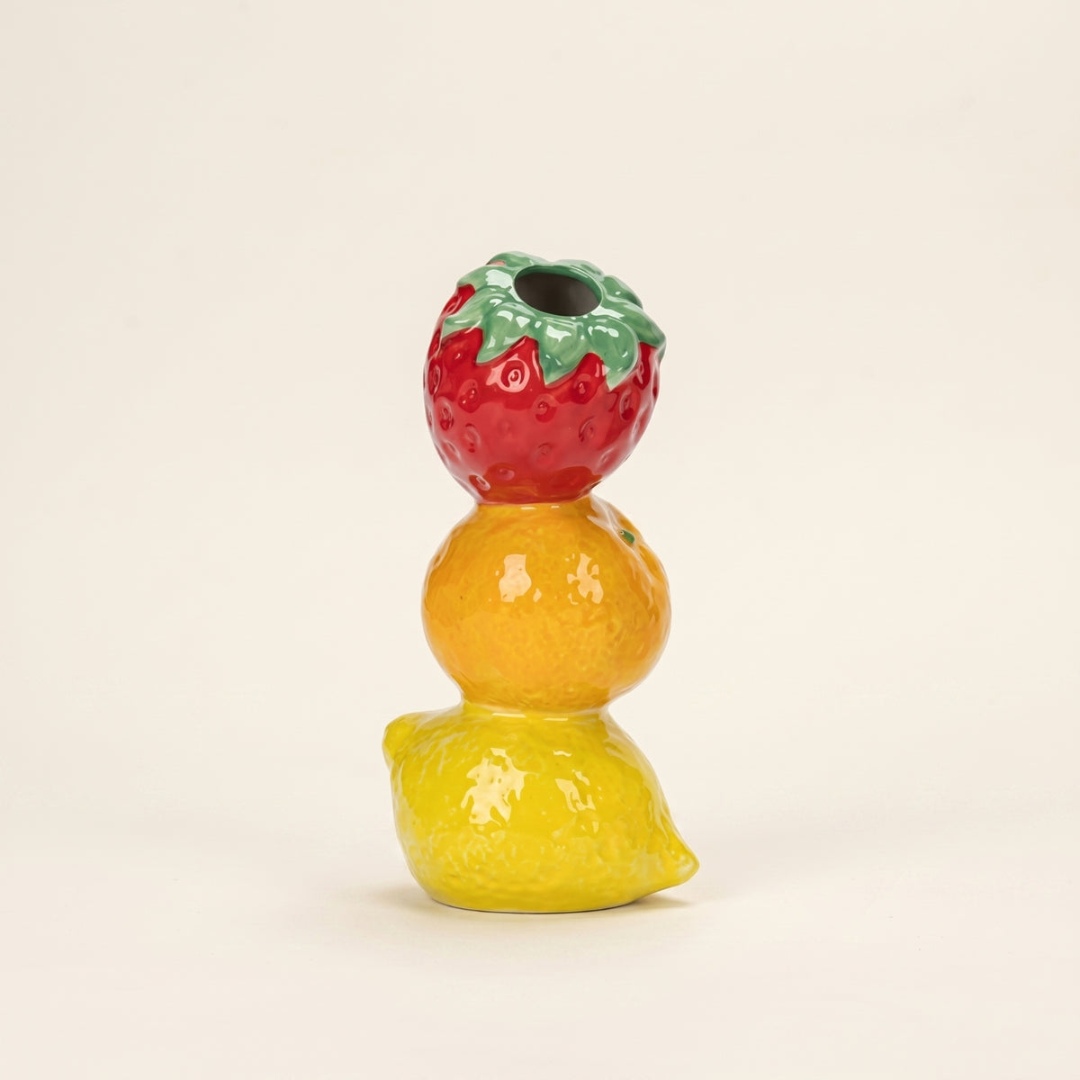 Fruit-Shaped Flower Vase Nordic Design Fruit Vase Bright Color