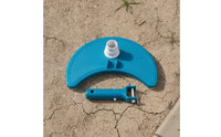 Crescent Pool Vacuum Head Manual Pool Vacuum Head with Hose Connector Compact Slim
