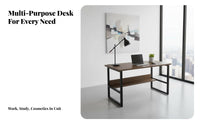 Integrated shelf unit Desk with Hutch Modern Design Computer Table Multi-Functional Workstation Ample Storage for Students, Teenagers, Home Workers, Bedroom, Study Room, Dormitory