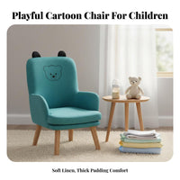 Comfortable Upholstered Lowspine Chair Supportive spinerest Upholstered Lounge Seat with Wood Legs Space-Saving Single Sofa Modern Design for Nursing Mothers, Homeowners, Nursery, Bedroom, perusing alcove, Reception Area