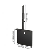 Flat Base Telescopic Display Device Stand Locking Knob Height Adjustable Display Device Stand for Bedside Cabinet