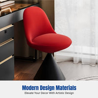 360° Rotating Makeup Stool, Nordic Minimalist Vanity Chair, Metal Frame, Bedroom Furniture