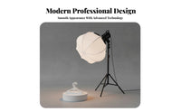Photography Light Softbox Gentle Uniform Lighting Portable Flash Softbox Reduces Harsh Dark Areas Portable Light for Photographers, Vloggers