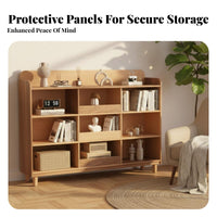 Floor-Standing configurable Cube Shelf flexible Combination configurable Cube Organizer minimalist design shelf unit Easy to Assemble for Students, Children, Parents, Study Room, Bedroom, Playroom, fromice