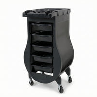 Salon Trolley Cart 5-Tier Salon Cart with Drawers Multipurpose Hairdresser Trolley for Barbers