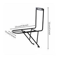Bike Front Fork Rack Wide Compatibility Front Fork Cargo Rack Easy to Install Bike Adventure Carrier for Bikepackers, Commuters, Bikepacking