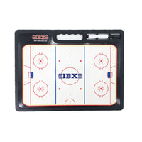 Rink Diagram Ice Hockey Coaching Board Built-in Handle Hockey Coaching Board Lined Notes Area Sports Equipment Handheld for Coaches, Game Planning