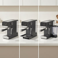 20 Bar Semi Automatic Espresso Machine Touchscreen Espresso Machine with Milk Frother 1300W Appliance Hot and Cold for Home Baristas, Coffee Lovers, Kitchen Countertop, Small Apartments, Office Breakroom