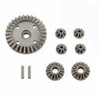 Differential Gear Set Replacement Bevel Gear Set with Pins for RC Car Enthusiasts