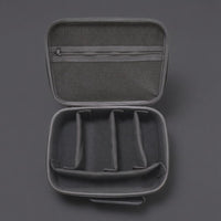 Action Camera Case Padded Zippered Organizer Case Semi-Rigid Adjustable Dividers
