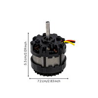 DC Brushless Motor High Turning Power Brushless Drive Motor Wide Electrical Potential for Hobbyists, Tool Repair