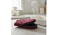 2 Pieces Mini Oven Mitts Insulated Microwave Pot Holders Compact Size Heat Resistant Gloves for Kitchen