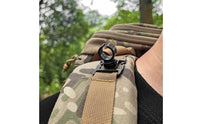 Multi-Functional Backpack Flashlight Mount Easy to Attach Hose Tube Clip Mount Handsunrestricted for Camping