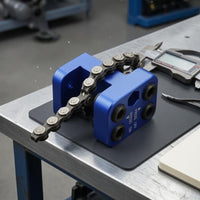 Hardened Steel Pins Motorcycle Master Link Press Tool Aluminum Body 520 525 530 Chain Press Tool Compact